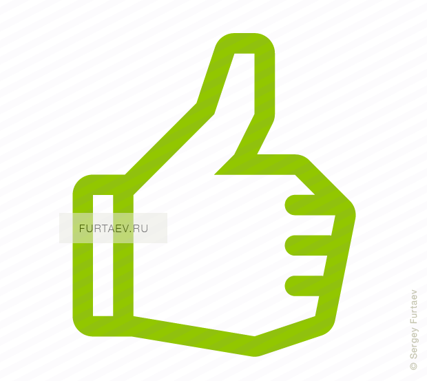 Vector Icon Of Thumbs-up Approval Hand Gesture - Good And Bad Icon (620x553), Png Download