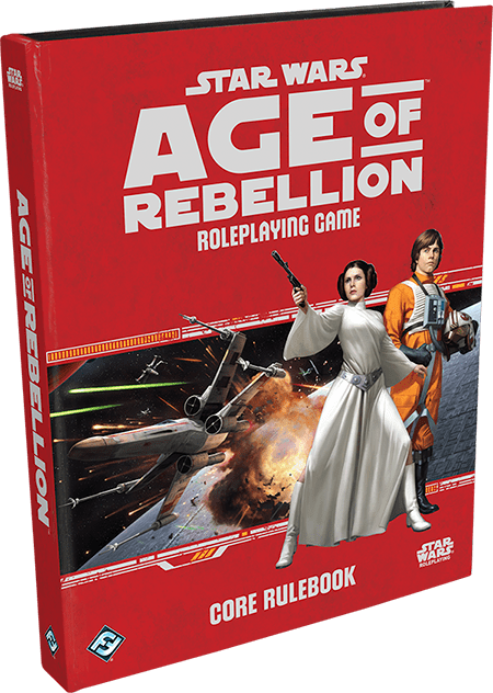Review Age Of Rebellion (star Wars Rpg) - Age Of Rebellion Core (450x632), Png Download
