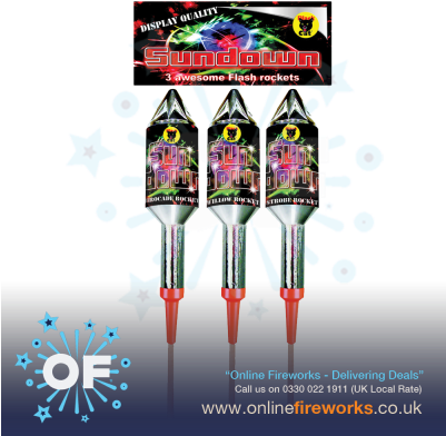 Sundown Rocket Pack - Rockets Pack Uk (400x400), Png Download