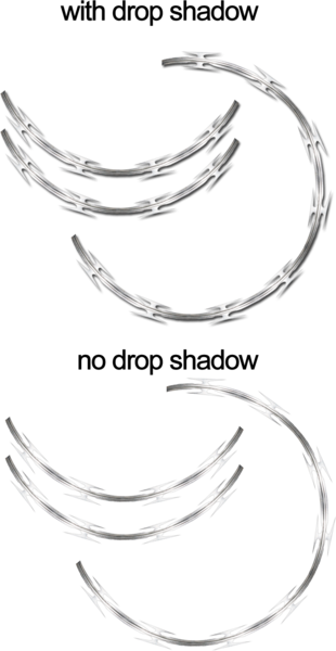 Share This Image - Barbed Tape (310x600), Png Download