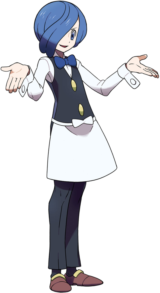 Maíz - Pokemon Black And White Cress (544x1000), Png Download