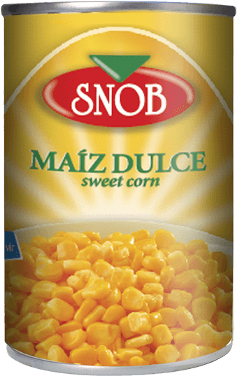 Información Nutricional - Lata De Maiz Dulce (600x600), Png Download