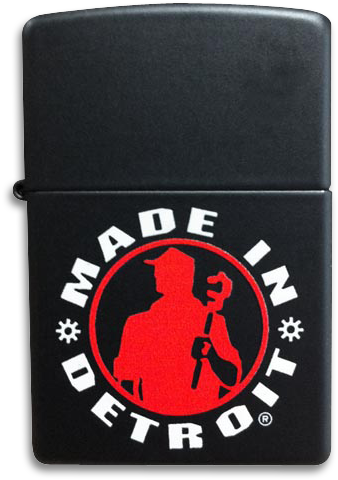 Black Or Stainless - Made In Detroit T Shirts (600x730), Png Download