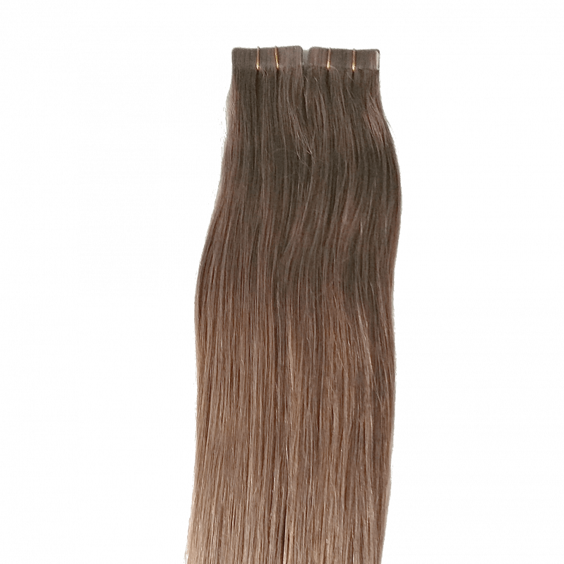 Chestnut Brown Tape-in Extensions - Chestnut (799x799), Png Download
