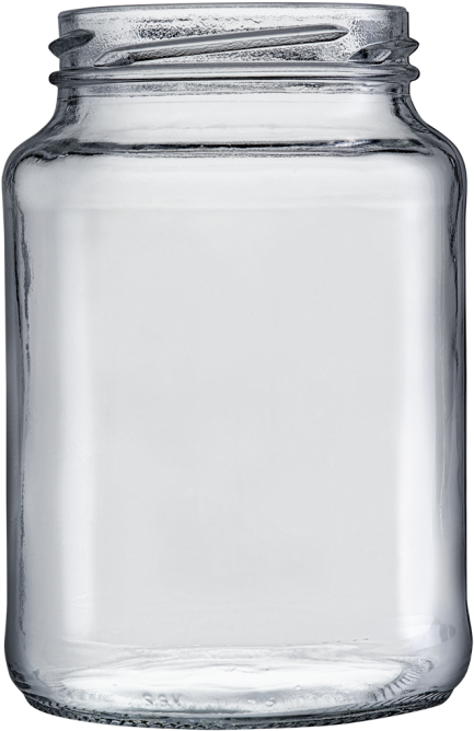 Frasco De Vidrio Con Agua (457x698), Png Download