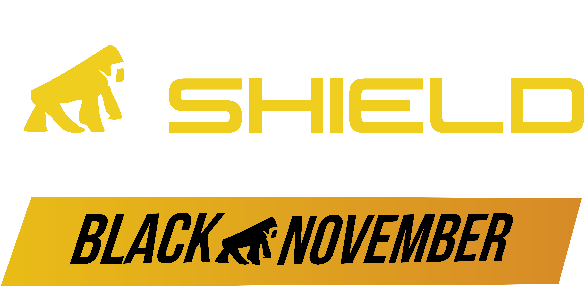 Gorila Shield (600x344), Png Download