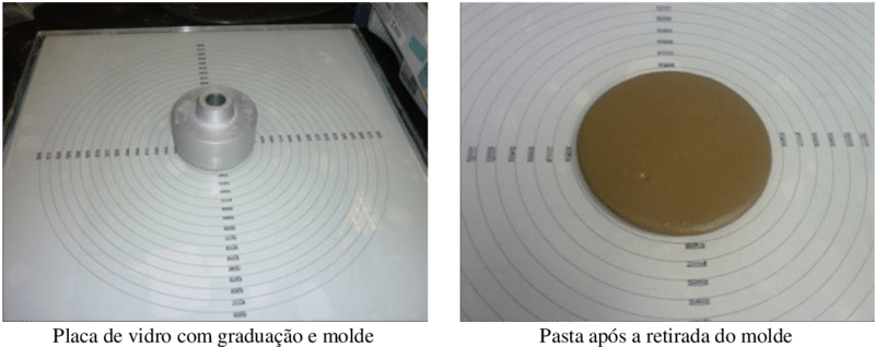 Molde Metálico E A Placa De Vidro Com Marcação Usados - Plywood (850x318), Png Download