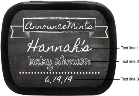 Chalkboard Personalized - Eye Shadow (500x500), Png Download
