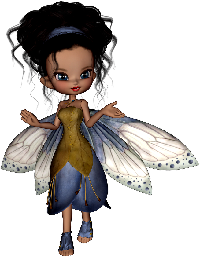 Cookie Doll - - Cute Fairy (679x857), Png Download
