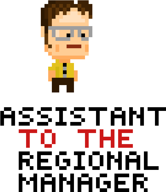Dwight Schrute - Cartoon (1200x1200), Png Download