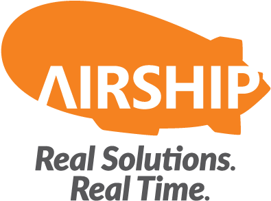 Airship Logo - Airship Logo Png Real Solutions (400x337), Png Download