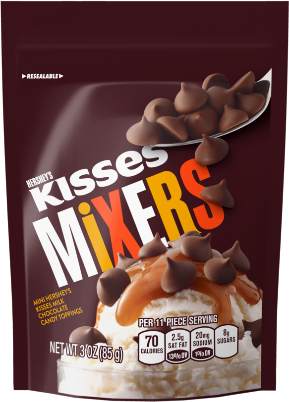 Hershey's Kisses Deluxe Marbles Cheesecake (128g) (1000x1000), Png Download