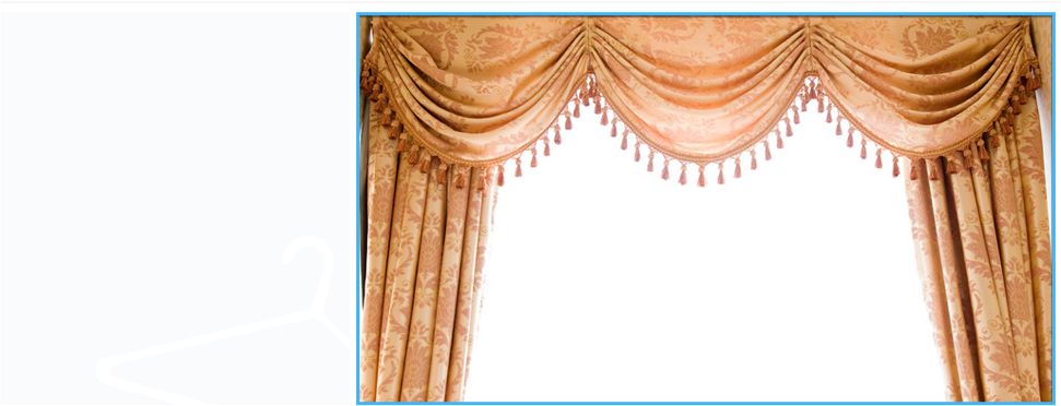 Upscale Drapes - Curtain (970x395), Png Download