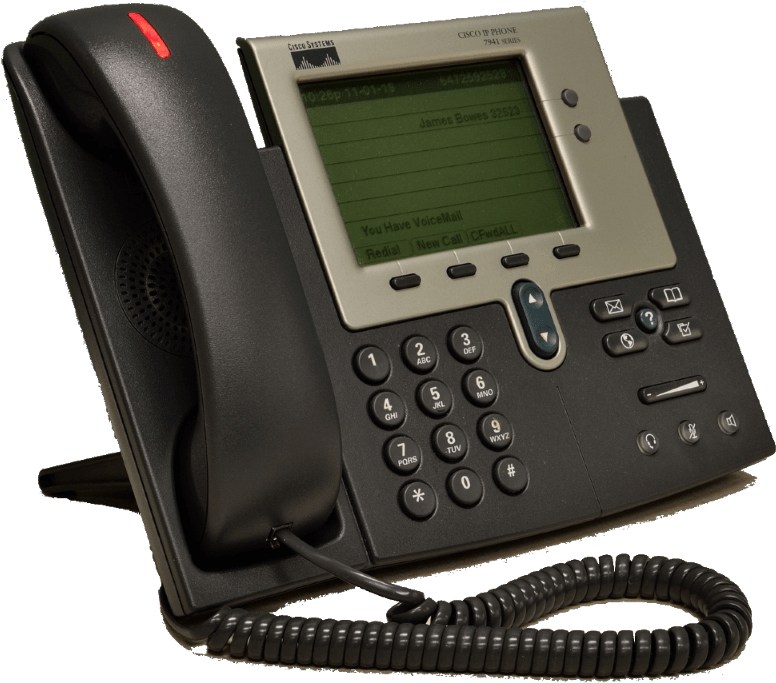 Business Solutions- Voip Phone - Cisco 7941g-ge Unified Ip Phone (refurbished) (800x721), Png Download