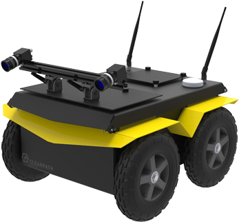 Jackal Ugv Manipulation Integration - Clearpath Jackal (510x440), Png Download