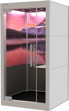 In Today's Open Office Layouts, Finding A Place To - Bostock Company, Inc. (364x364), Png Download