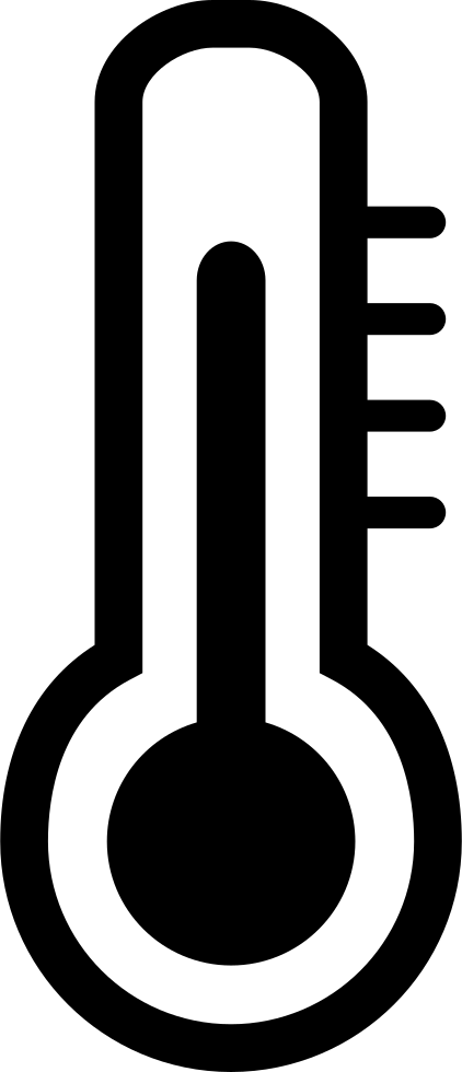 Temperature Free Icon - Temperature Icon Free (422x980), Png Download