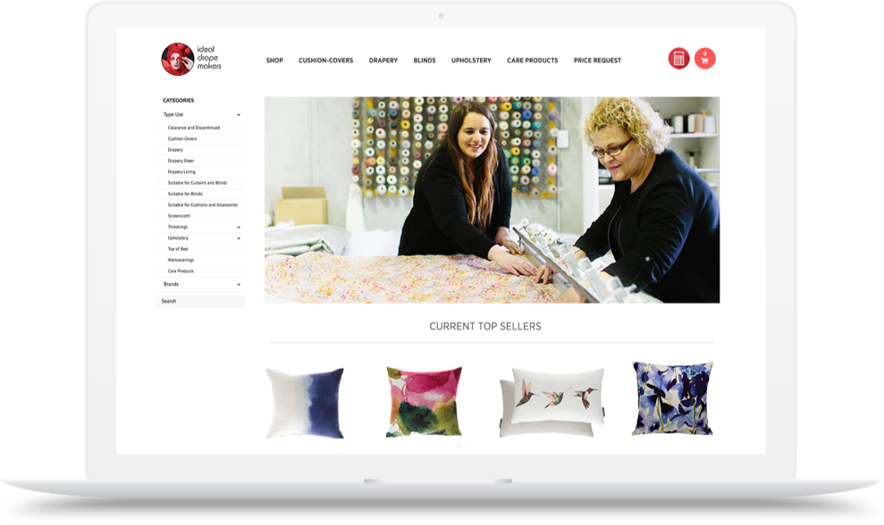 Ideal Drape Makers Hero - Curtain (989x588), Png Download