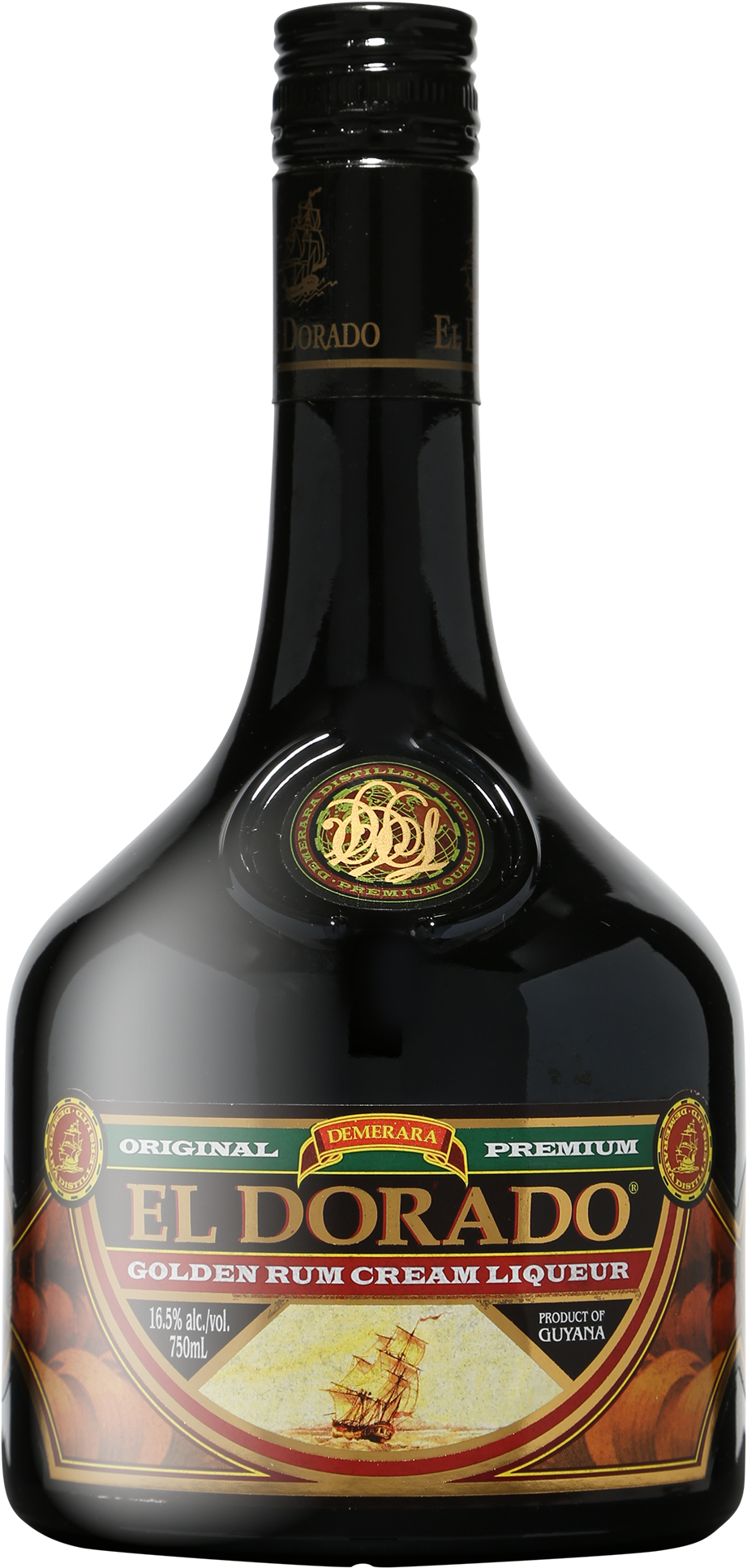 El Dorado Rum Cream 750ml - El Dorado Creme Rum Liqueur (1600x2000), Png Download