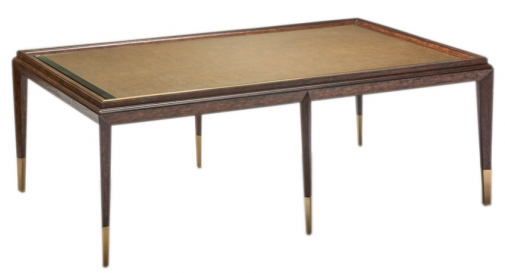 Marge Carson Grand Palms Cocktail Table - Saddle (504x504), Png Download