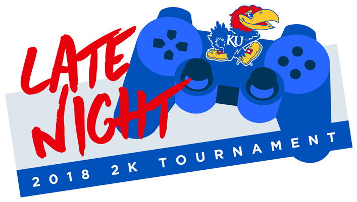 Nba2k Tournament - Kansas Jayhawks Official Ncaa 2 Pc Tattoo (800x564), Png Download