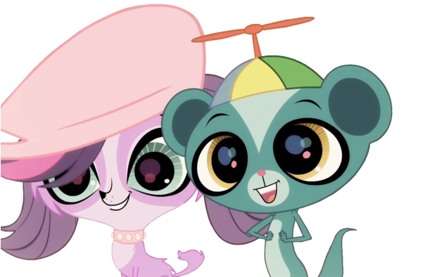 Lps Sunil X Zoe Kids Vector By Varg45 - Littlest Pet Shop Sunil And Zoe (610x415), Png Download