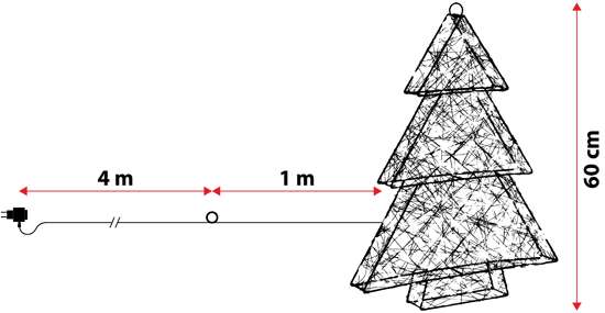 Certificación Del Producto - Guirlande 28,5 M, 400 Miniled Multicolore, Câble Vert (550x285), Png Download