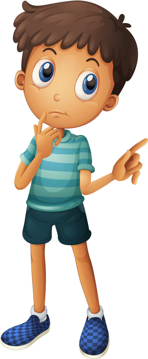 Яндекс - Фотки - Boy Thinking (585x1280), Png Download