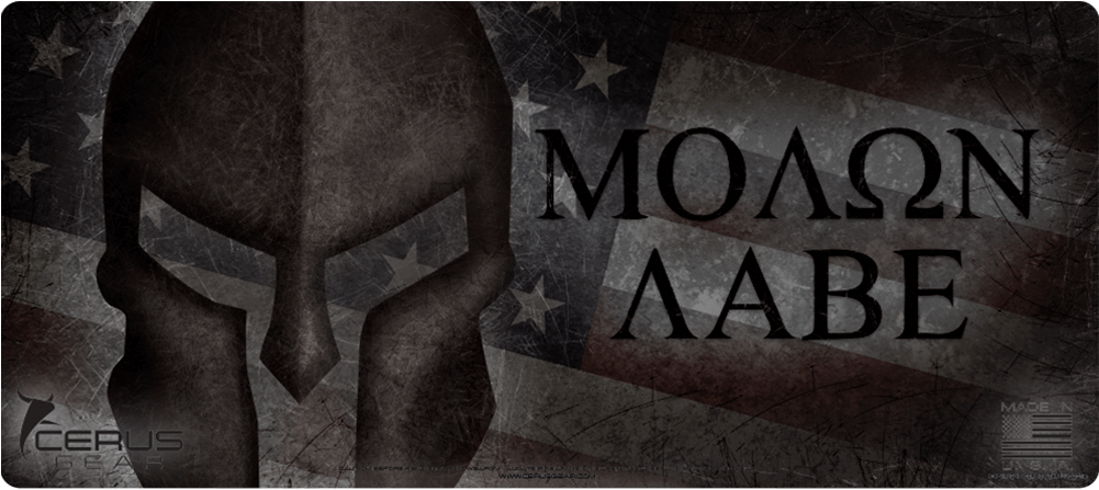 Spartan Molon Labe Handgun Cleaning Promat - Molon Labe (1000x1000), Png Download