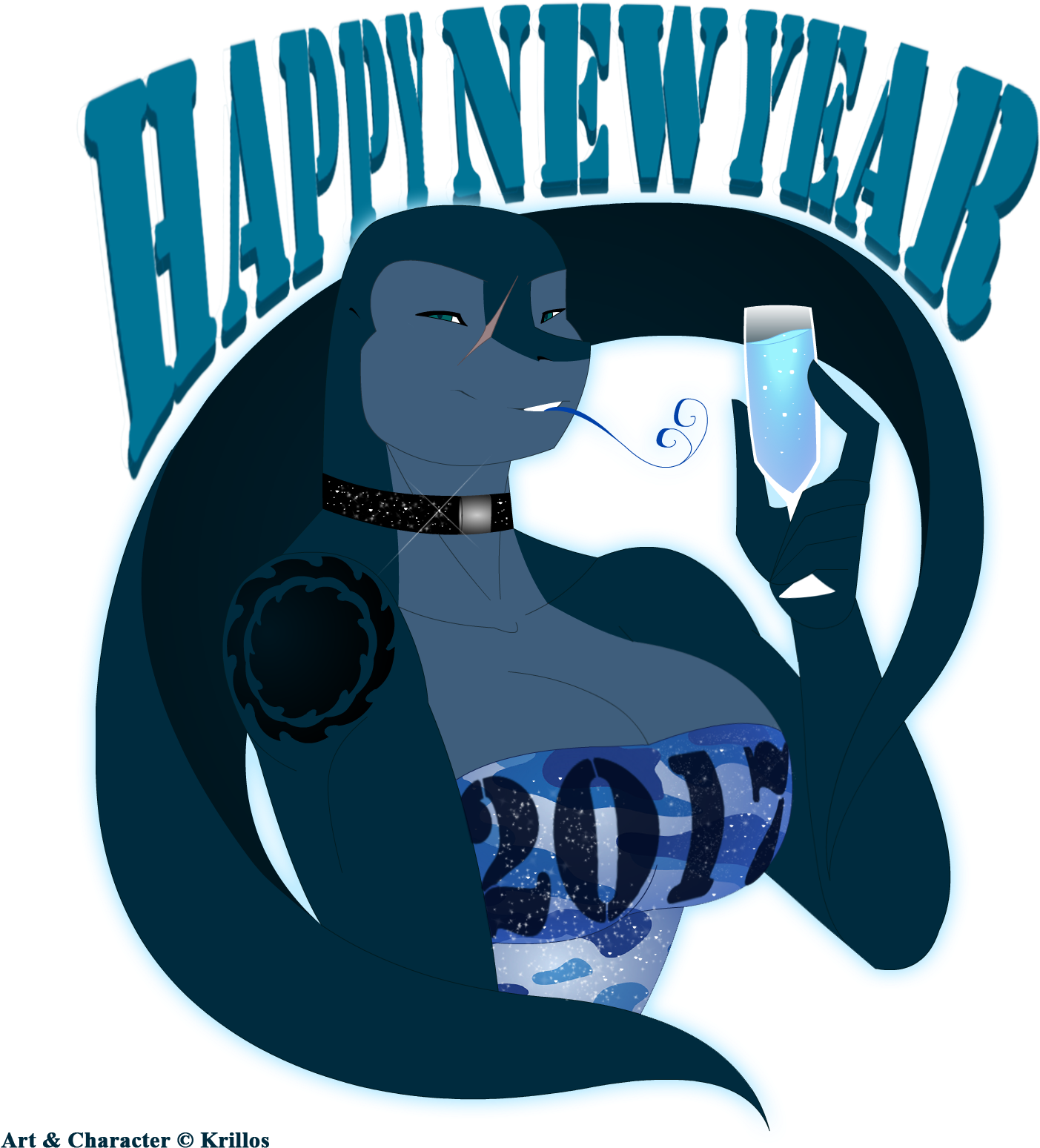 Happy New Year Wishes From Bomba - Bomba Krillos (1483x1623), Png Download