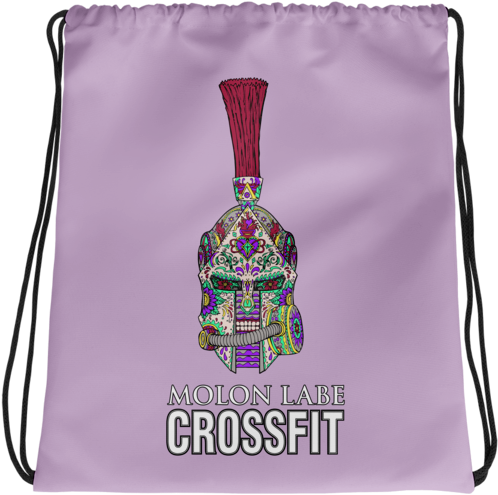 Drawstring Bag Sugar Skull - Drawstring (600x600), Png Download