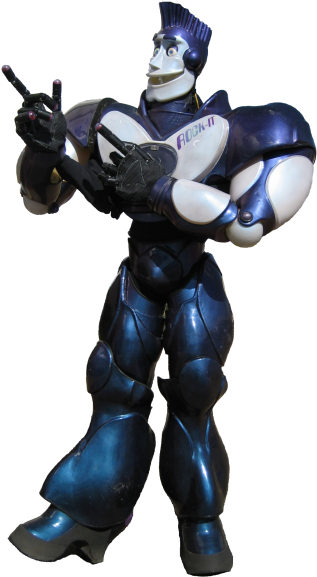 Strolling The Fairgrounds Daily, Aug 9-19 - Rock It The Robot (349x600), Png Download