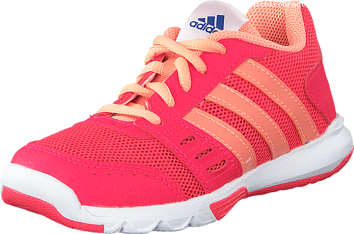 Adidas Sport Performance Essential Star 2 K Shock Red/sun - Adidas (705x465), Png Download