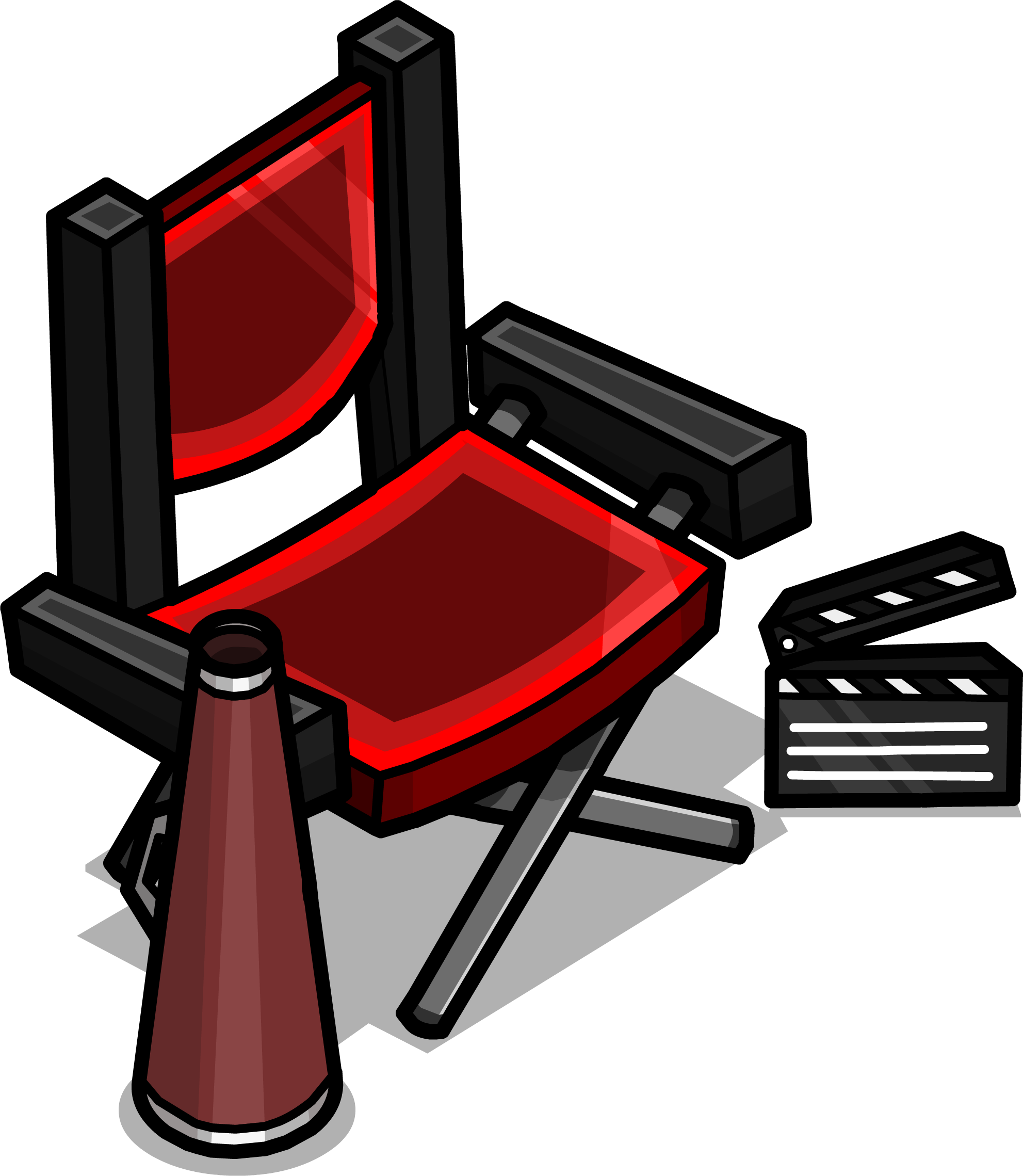 Director Chair Png - Director Chair Clipart Png (1983x2279), Png Download