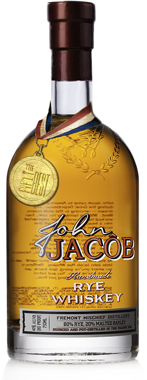 Fremont Mischief John Jacob Rye Whiskey (455x800), Png Download