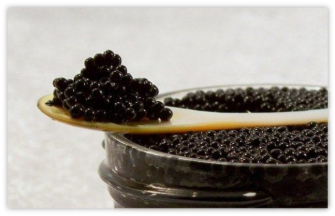 Lumpfish Black Caviar - Caviar (488x314), Png Download