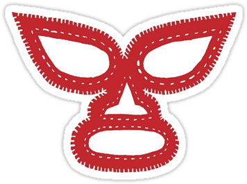 Lucha Libre Masks 173326 - Nacho Libre Mask Png (375x360), Png Download