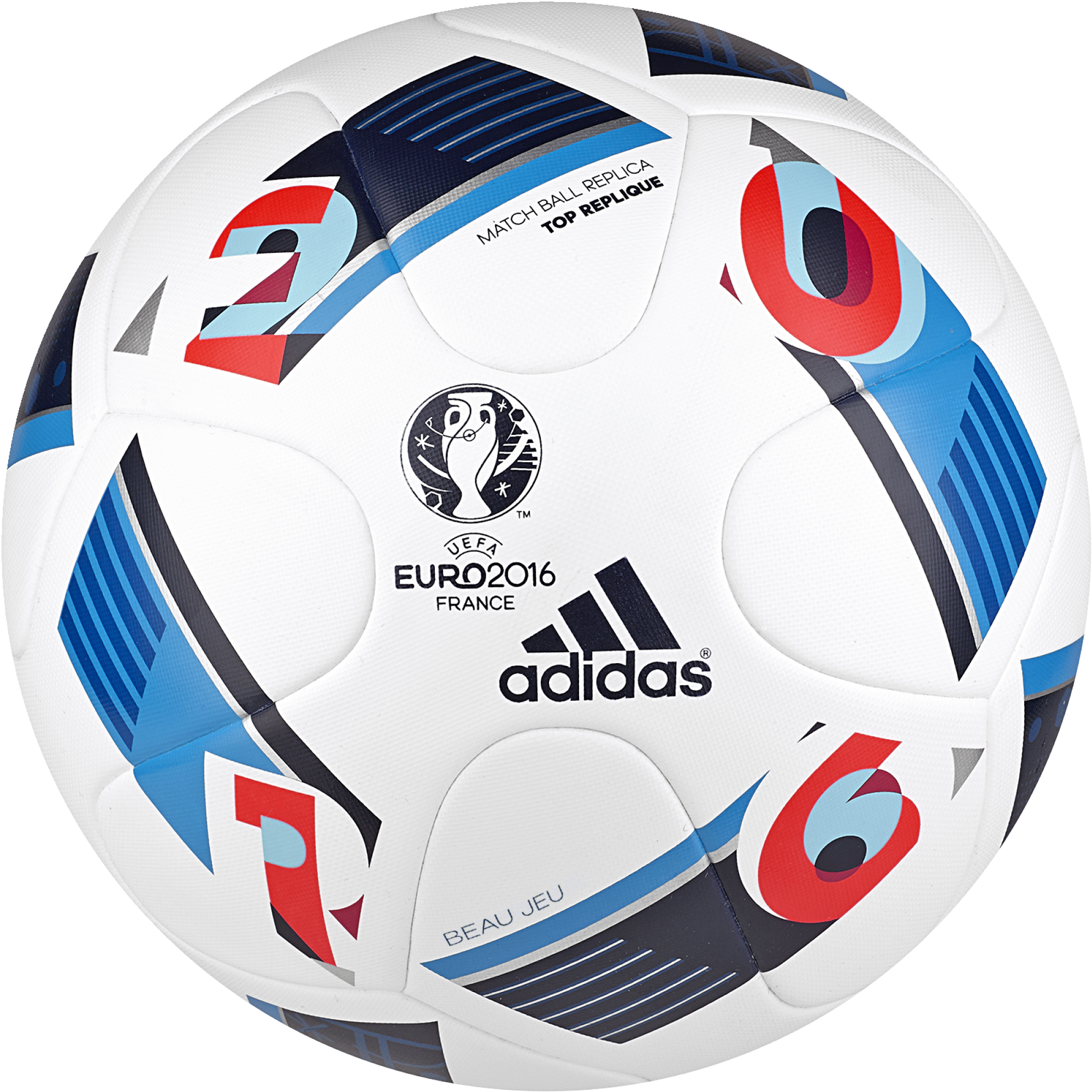 Uefa Euro 2016 Football (2042x2042), Png Download
