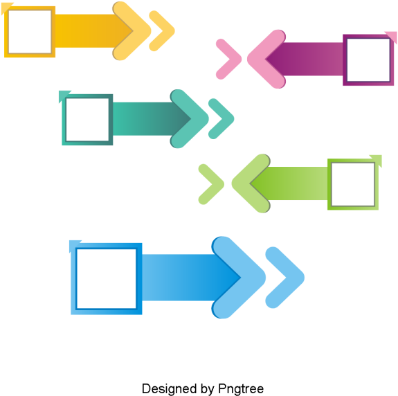 Hermosa Caricatura Lindo Flecha Pintada A Mano De Navegacion - Cartoon (640x640), Png Download