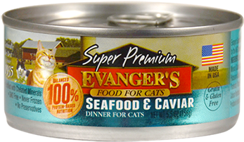 Seafood & Caviar Dinner - Evangers Cat Food Super Premium (500x500), Png Download