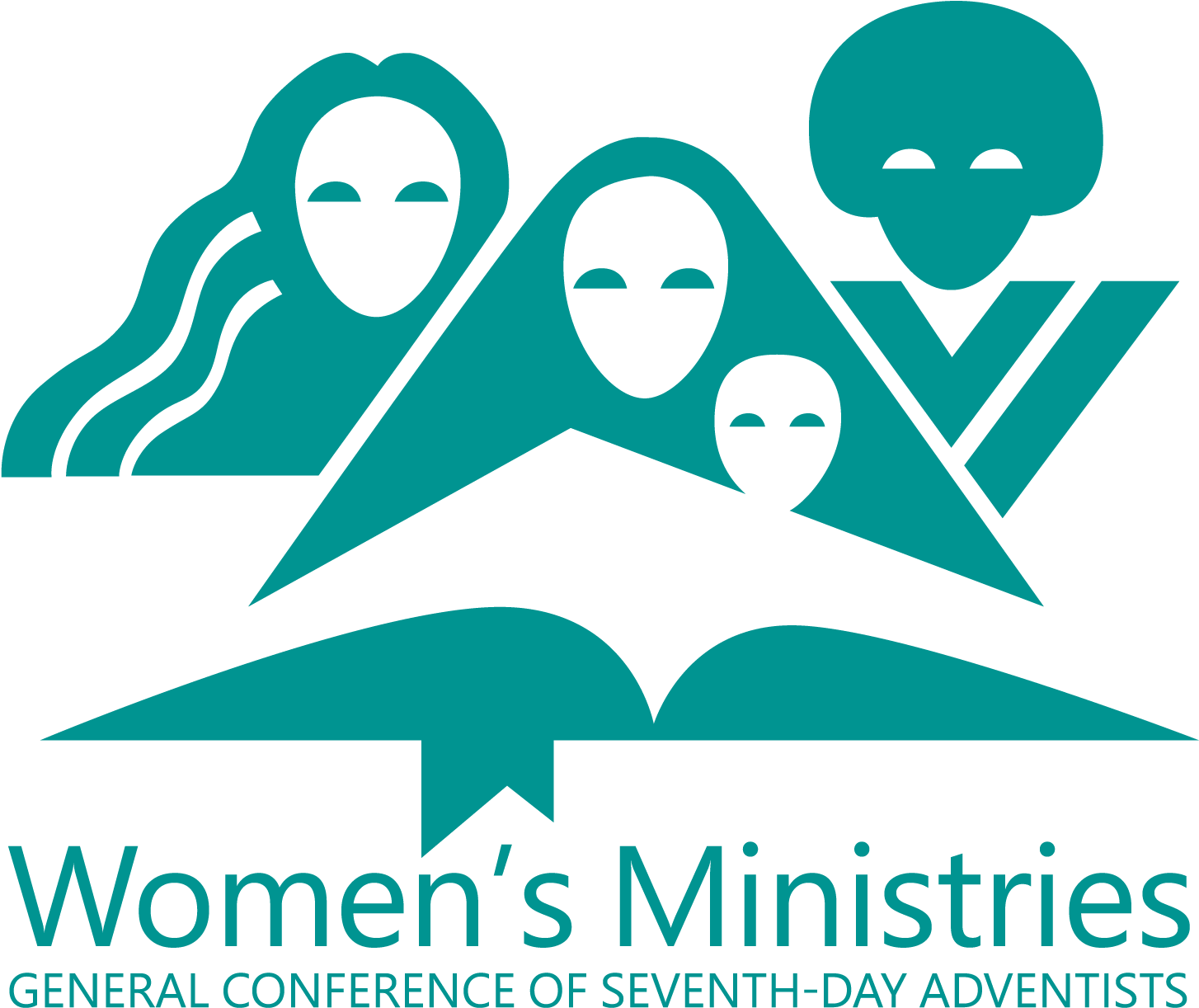 Png Purple And Turquoise - Adventist Women's Ministries Logo (1772x1240), Png Download