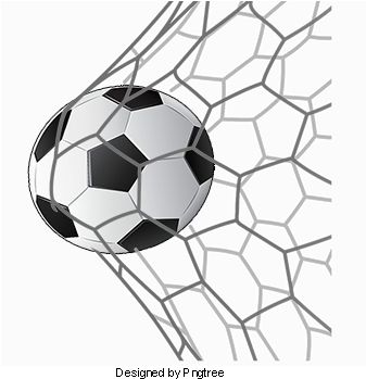 Hand-painted Football Goals, Football Clipart, Movement, - Football (360x360), Png Download
