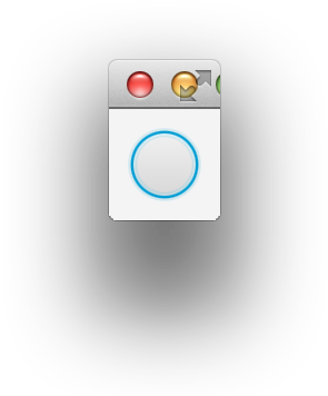 And Your Requested 3px Size Button - Javafx Circle Button (328x372), Png Download