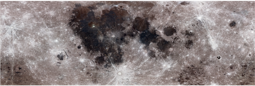 Nasa Lunar Reconnaissance Orbiter On Twitter - Moon Mapping (1200x737), Png Download