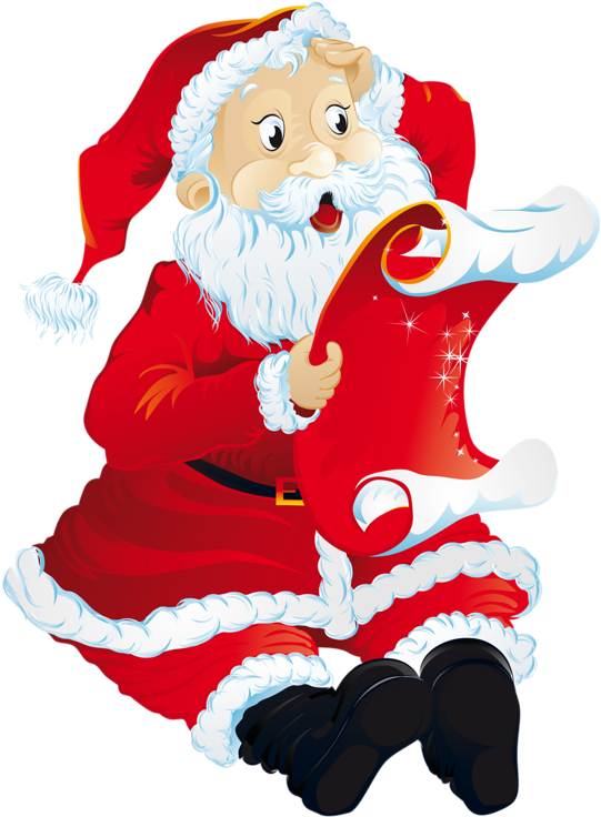 Bonitos Imã¡genes De - Santa Claus Vector (566x800), Png Download