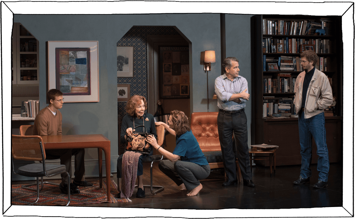 Lucas Hedges, Elaine May, Joan Allen, David Cromer, - Elaine May The Waverly Gallery (1184x742), Png Download