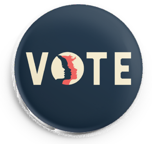 Vote Button - Paulette Jordan (600x600), Png Download