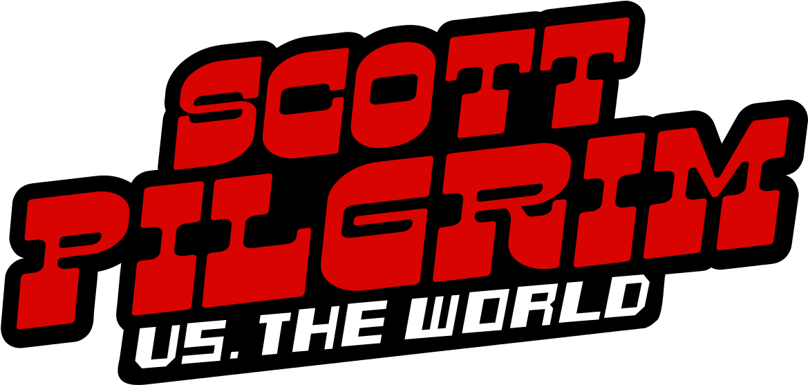 Scott Pilgrim Vs The World Title (1200x600), Png Download