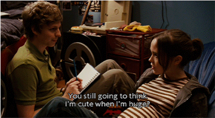 Michael Cera Doesn Love Juno - Her Whole House Smells Like Soup Juno (424x440), Png Download