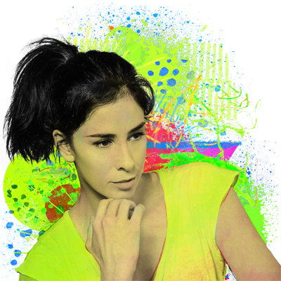 Sarah Silverman - Girl (400x400), Png Download